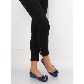 Meliski tummansiniset ballerinat CK87-P Blue tummansininen 2
