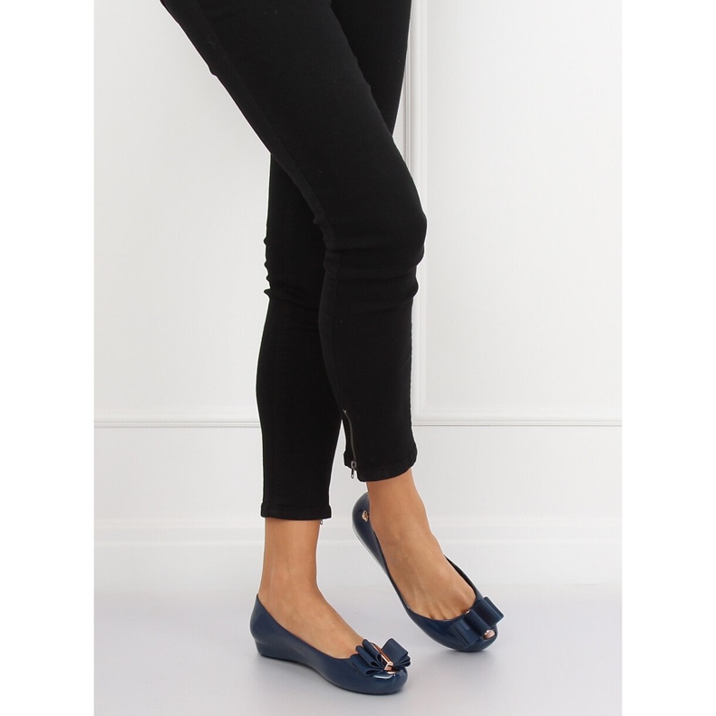 Meliski tummansiniset ballerinat CK87-P Blue tummansininen 2