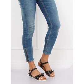 Mustat naisten sandaalit G210 Musta 1