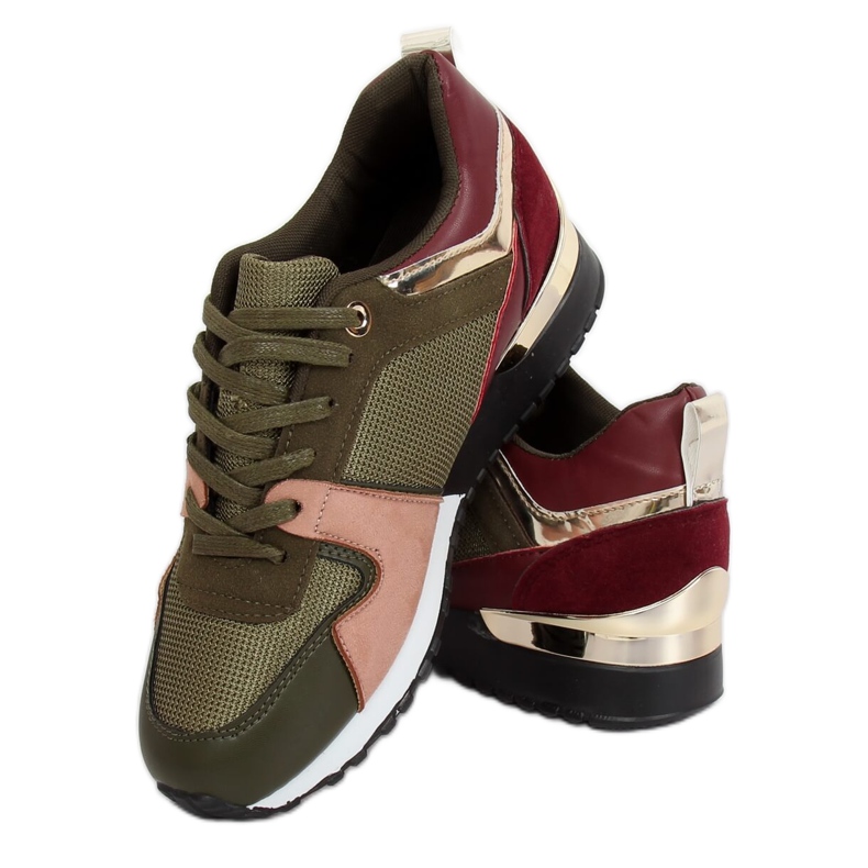 Vihreät urheilukengät B-01 Army Green monivärinen 2