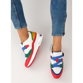 Värilliset 8801 siniset urheilukengät valkoinen monivärinen 1