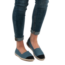 VICES denim -espadrillit sininen 1