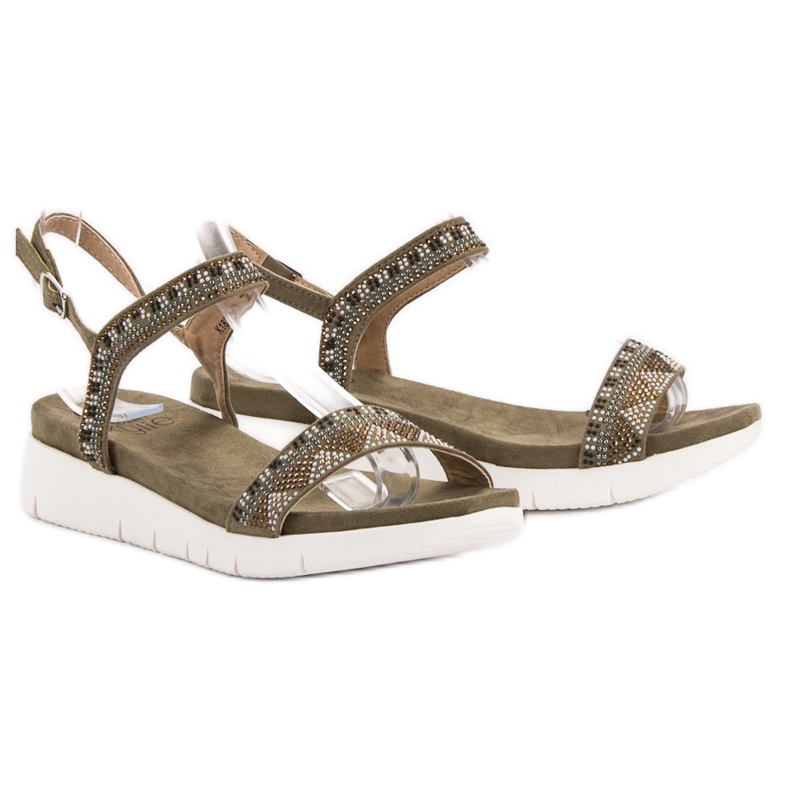 Kylie Khaki Wedge Sandaalit vihreä 1