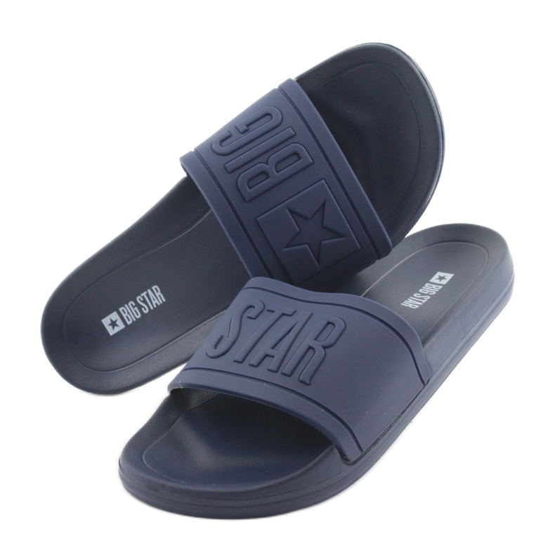 Big Star Slippers -profiilit 174688 tummansininen laivastonsininen 4