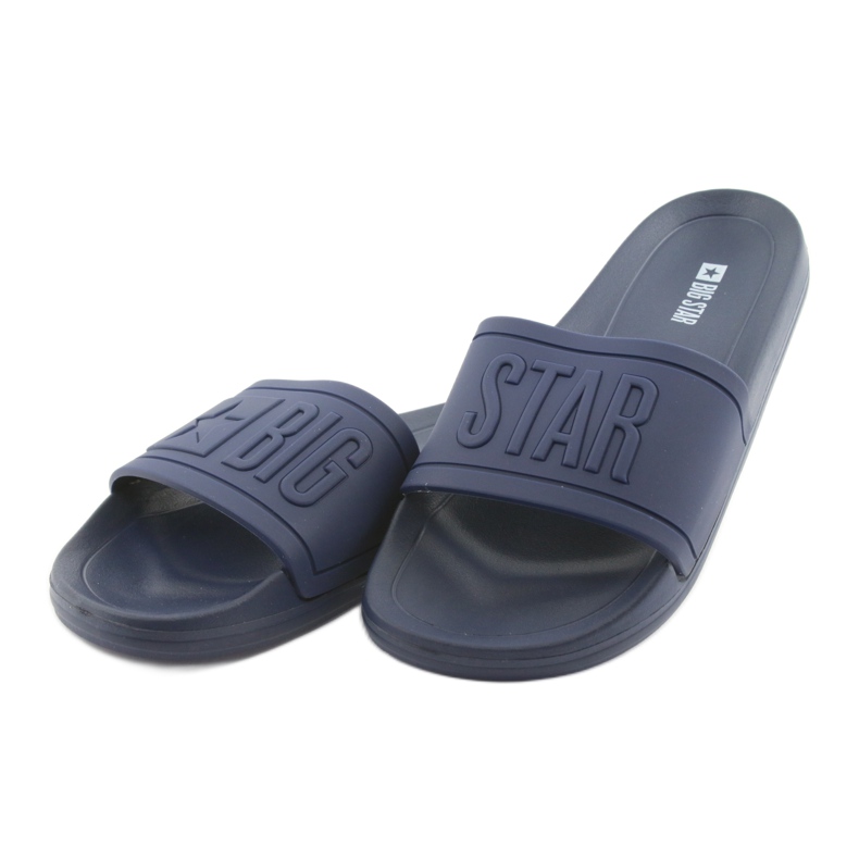 Big Star Slippers -profiilit 174688 tummansininen laivastonsininen 3
