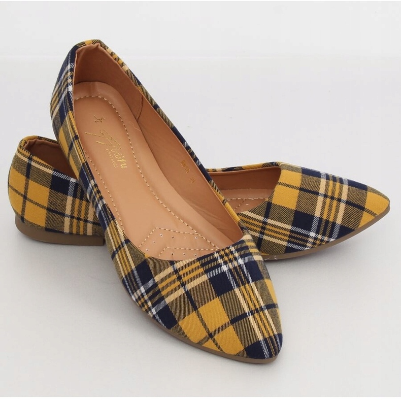 Moniväriset ballerinat HH16 Vellow monivärinen 1