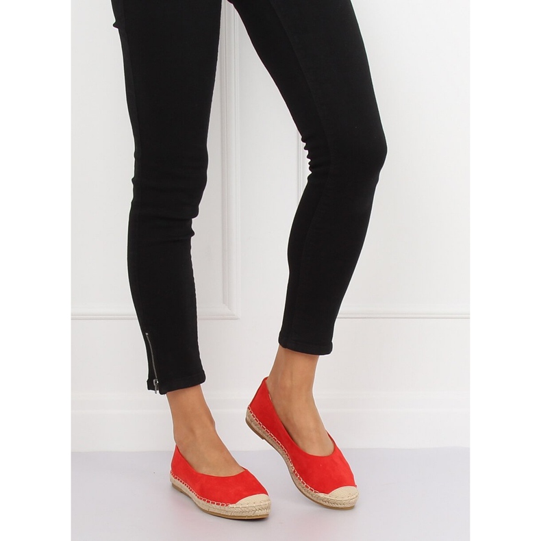 Punainen ballerina espadrilles N-2980 Red 1