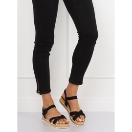 Mustat naisten sandaalit Y1521 Musta 1