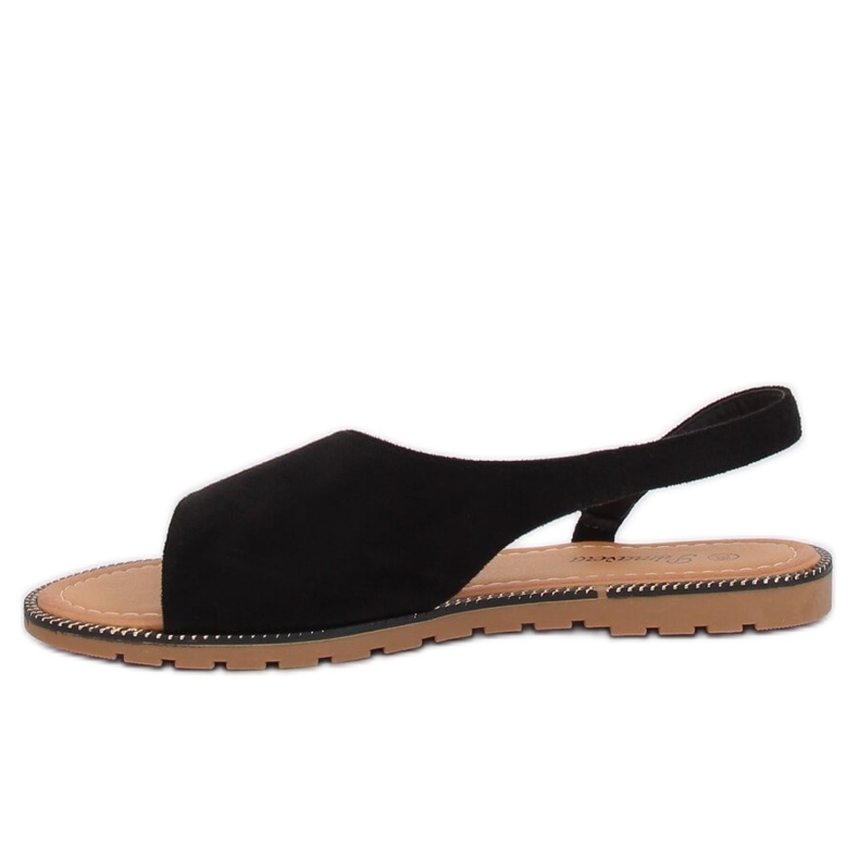 Mustat naisten epäsymmetriset sandaalit 982 musta 1