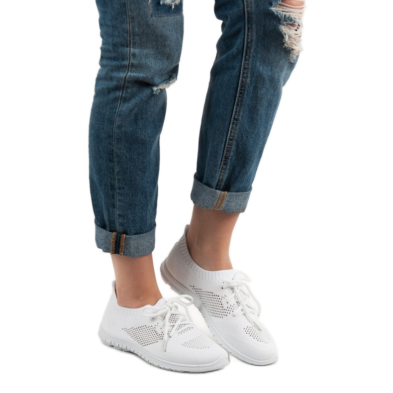 Renda Ilmavat urheilukengät valkoinen 1