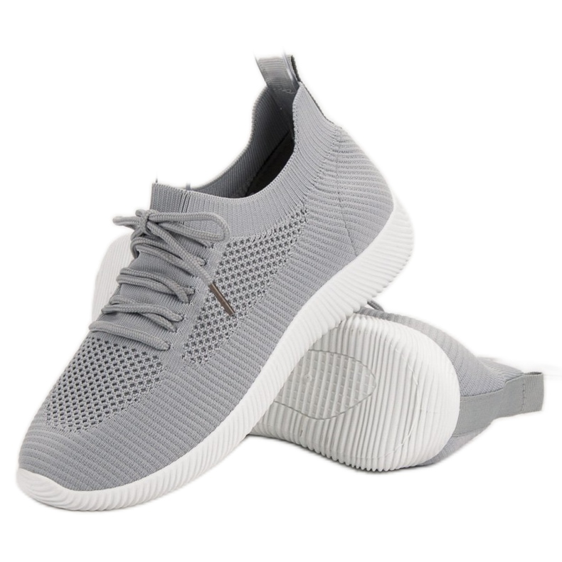 SHELOVET Liukastettavat urheilukengät harmaa 1