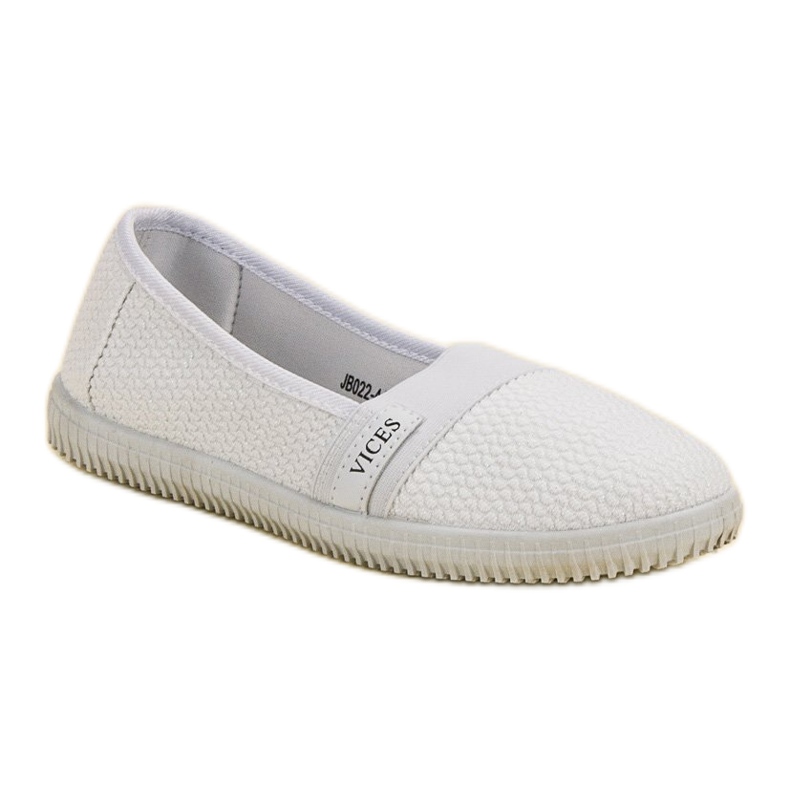 Valkoiset VICES Sliponit valkoinen 1