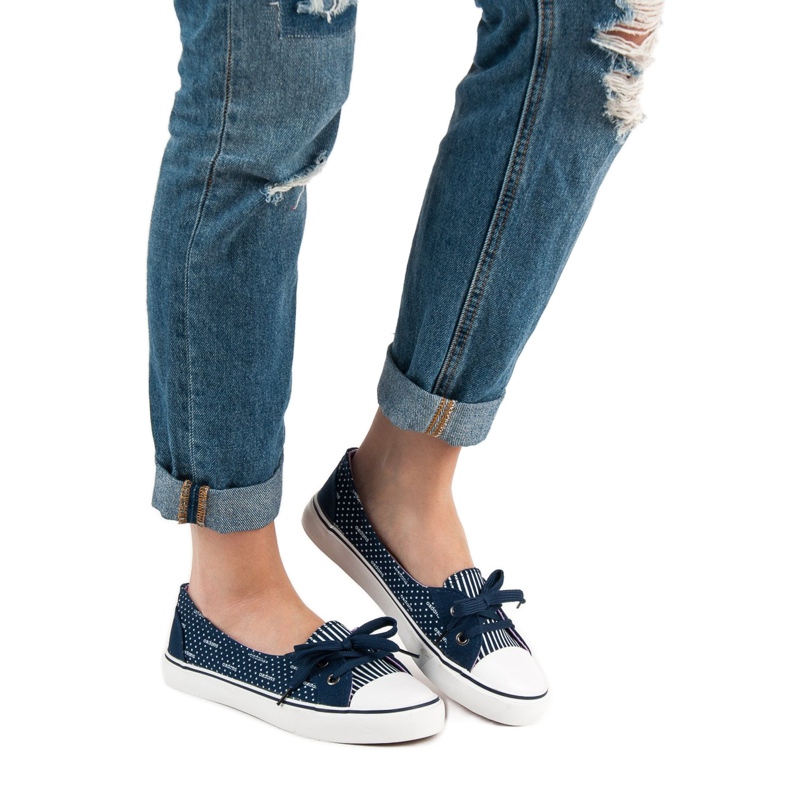 J. Star Laivastonsininen Matalavartiset tennarit 2