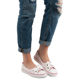 J. Star Valkoiset matalat tennarit valkoinen 2