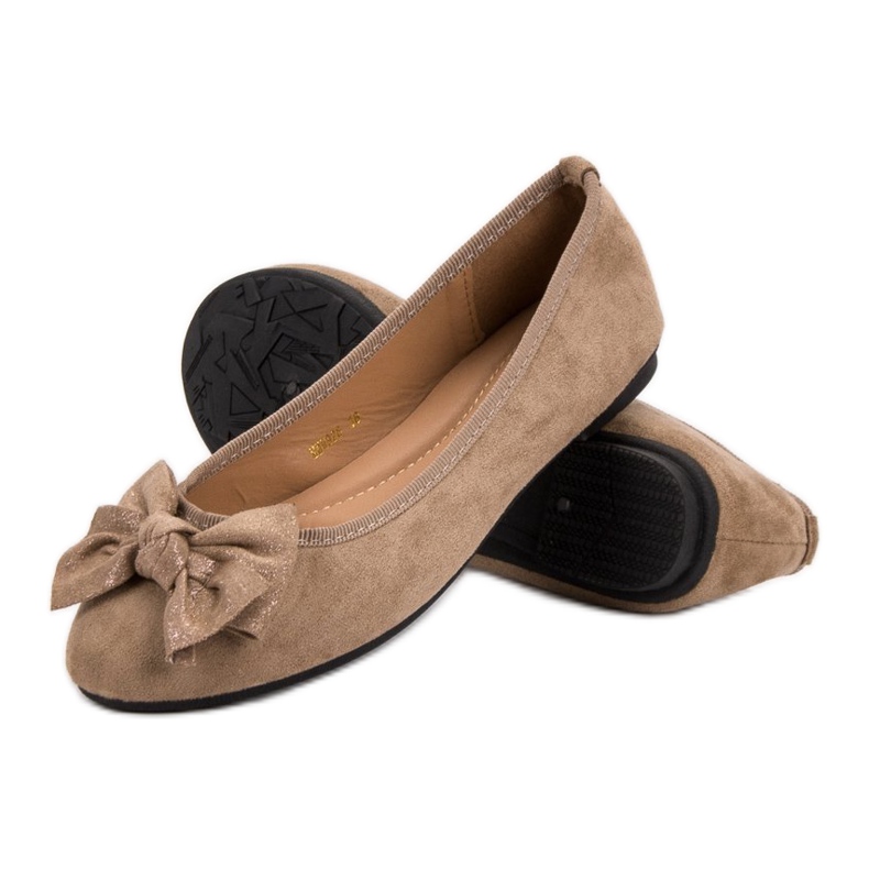 JESSY ROSS Ballerina jousella ruskea 1