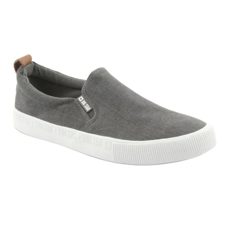 Big Star 174162 slip-on lenkkarit harmaa 1