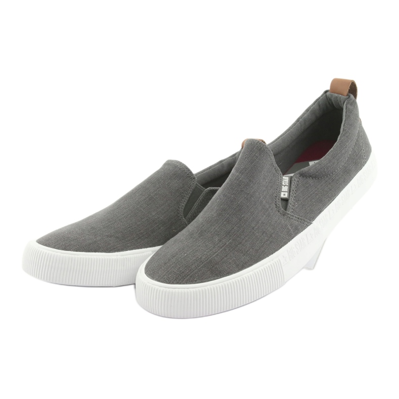 Big Star 174162 slip-on lenkkarit harmaa 3
