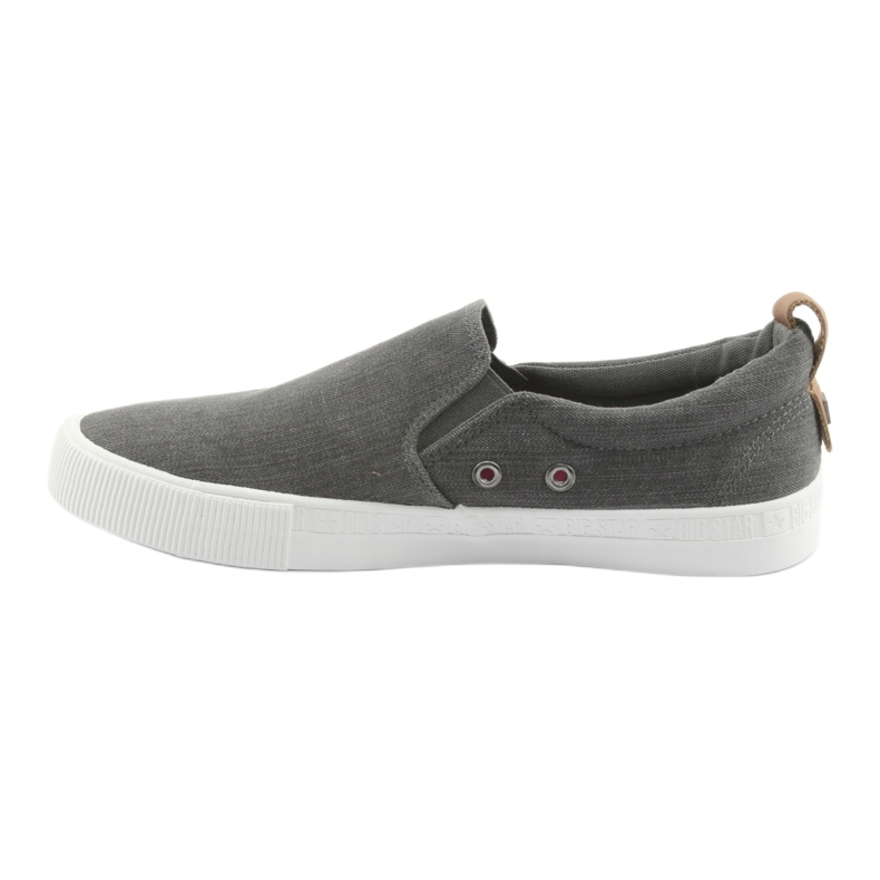 Big Star 174162 slip-on lenkkarit harmaa 2