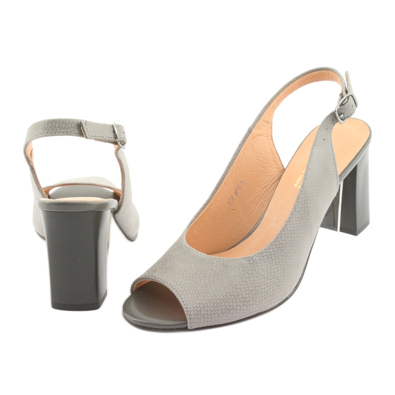 Espinto S274 harmaat naisten naisten sandaalit 4