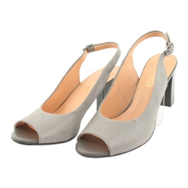 Espinto S274 harmaat naisten naisten sandaalit 3