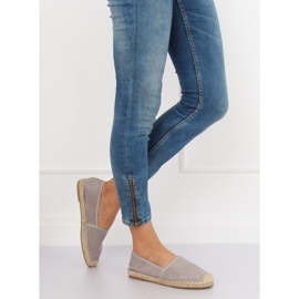 Harmaat espadrillit naisille LX178 Harmaa 2