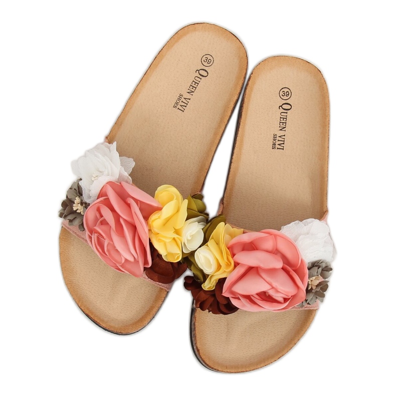 Tossut kukilla vaaleanpunainen 218-170 Vaaleanpunainen 1