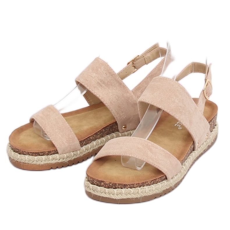 Vaaleanpunainen CH-118 Vaaleanpunaiset korkkipohjat 2