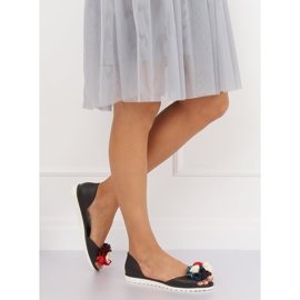 Musta Meliski-ballerinat SE-9613 Musta 2