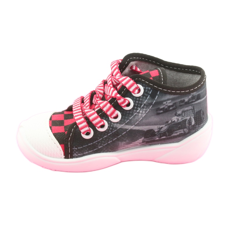 Befado lasten kengät 218P050 musta harmaa punainen 2