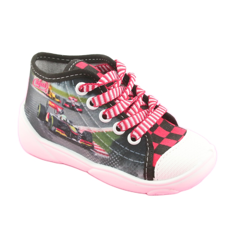 Befado lasten kengät 218P050 musta harmaa punainen 1