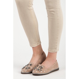 Fama Suede Lords koristeilla ruskea 1