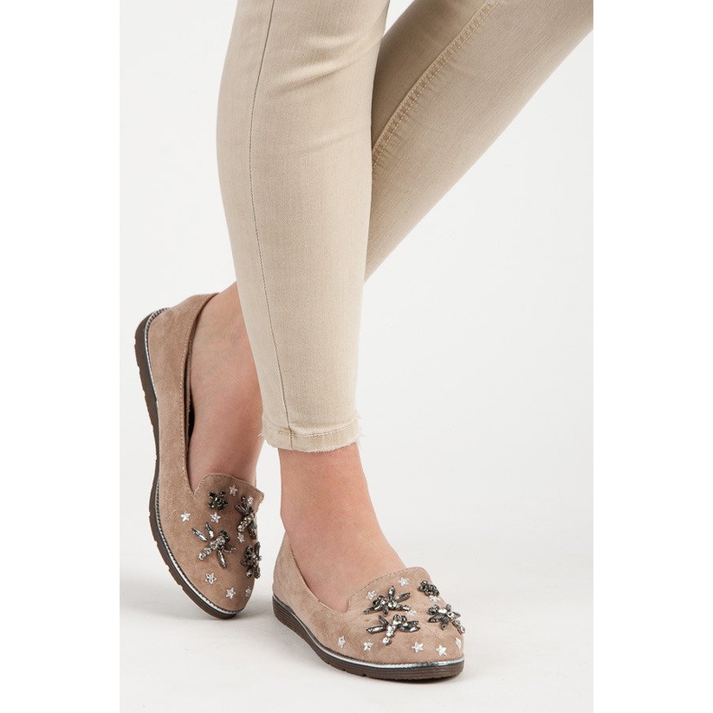 Fama Suede Lords koristeilla ruskea 2