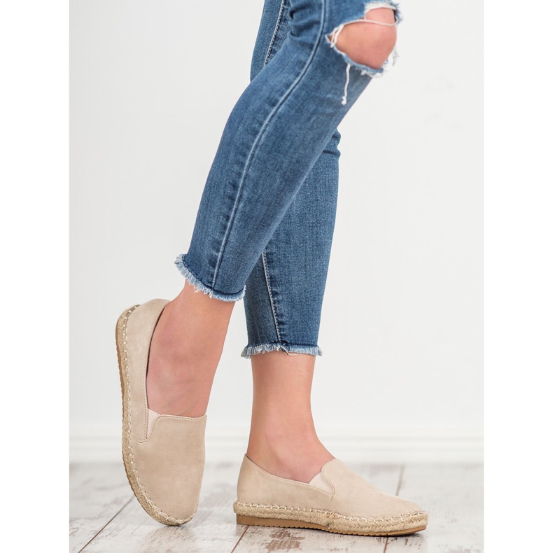 Primavera Suede Espadrilles ruskea 1