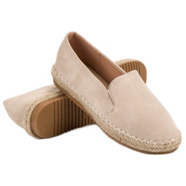 Primavera Suede Espadrilles ruskea 2