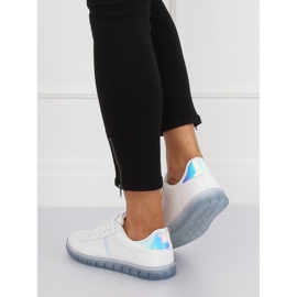 Naisten valkoiset ja siniset lenkkarit 2B9XX923 VALKOINEN / SININEN 1
