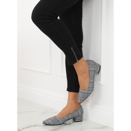 Musta Tarkista mustat pumput CC207P musta harmaa monivärinen 1