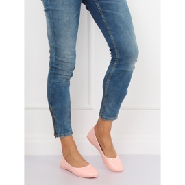 Vaaleanpunaiset naisten ballerinat JX76P Pink vaaleanpunainen 1