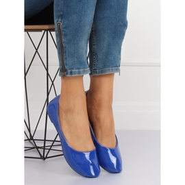 Naisten koboltti -ballerinat JX76P T.BLUE sininen tummansininen 2