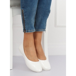 Valkoiset naisten ballerinat JX76P Valkoinen 1