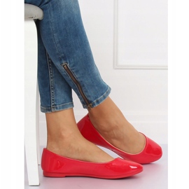 Punaiset naisten ballerinat JX76P Punainen 1