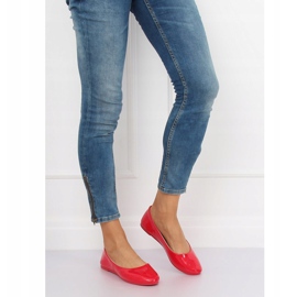 Punaiset naisten ballerinat JX76P Punainen 2