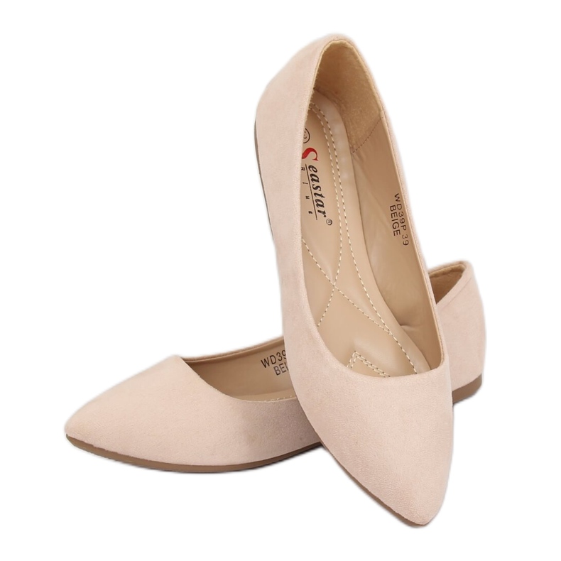 Ballerinat mantelinbeige varpaat WD39P Beige 1