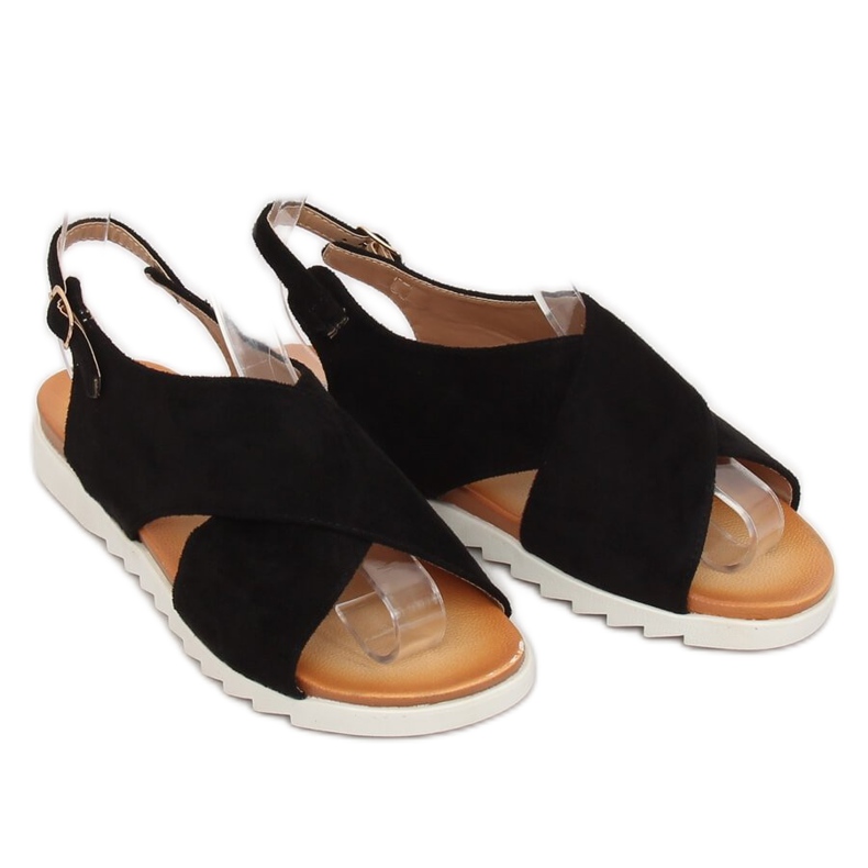 Mustat naisten sandaalit 9003 Musta 1