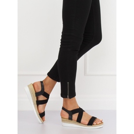 Mustat naisten sandaalit S81 Musta 2