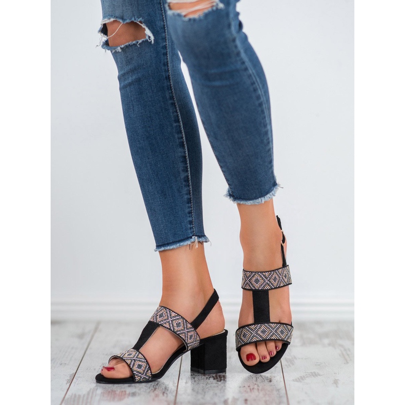 Goodin Korkeakorkoiset sandaalit musta 2