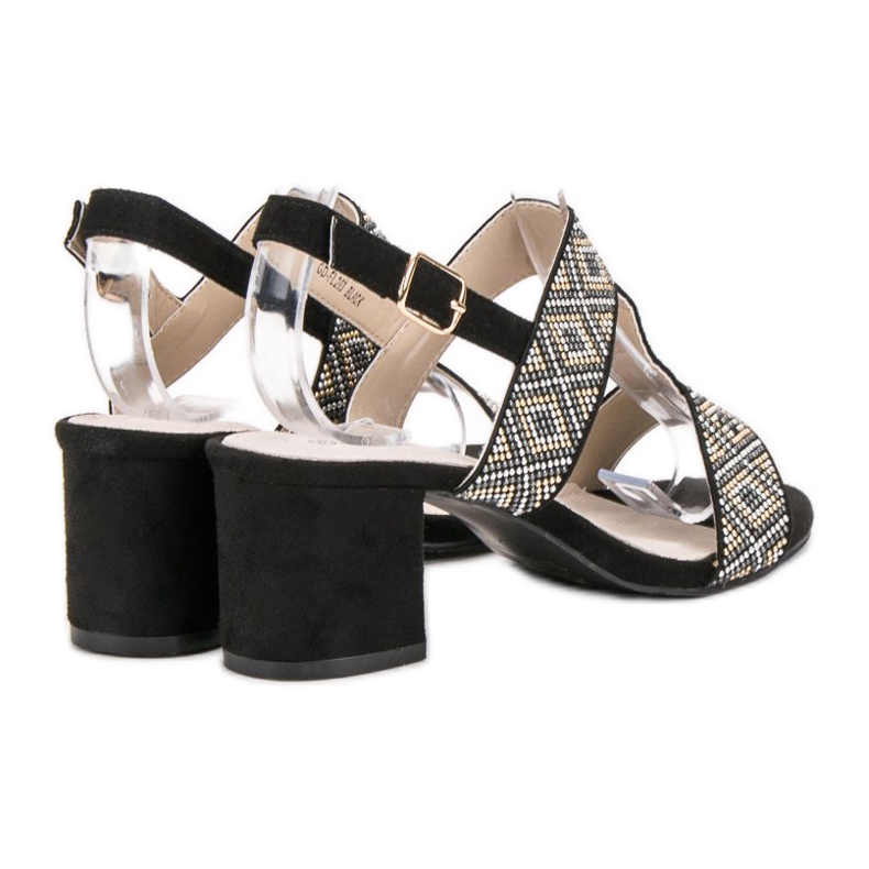 Goodin Korkeakorkoiset sandaalit musta 1