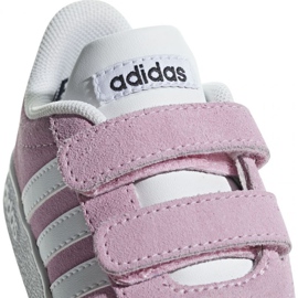 Lasten kengät adidas Vl Court 2.0 Cmf I Trupnk F F36396 vaaleanpunainen 1