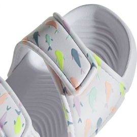 Adidas Altaswim I Jr F34793 sandaalit valkoinen 2