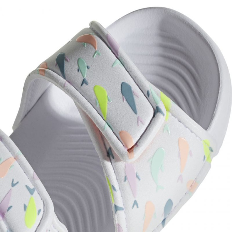 Adidas Altaswim I Jr F34793 sandaalit valkoinen 2