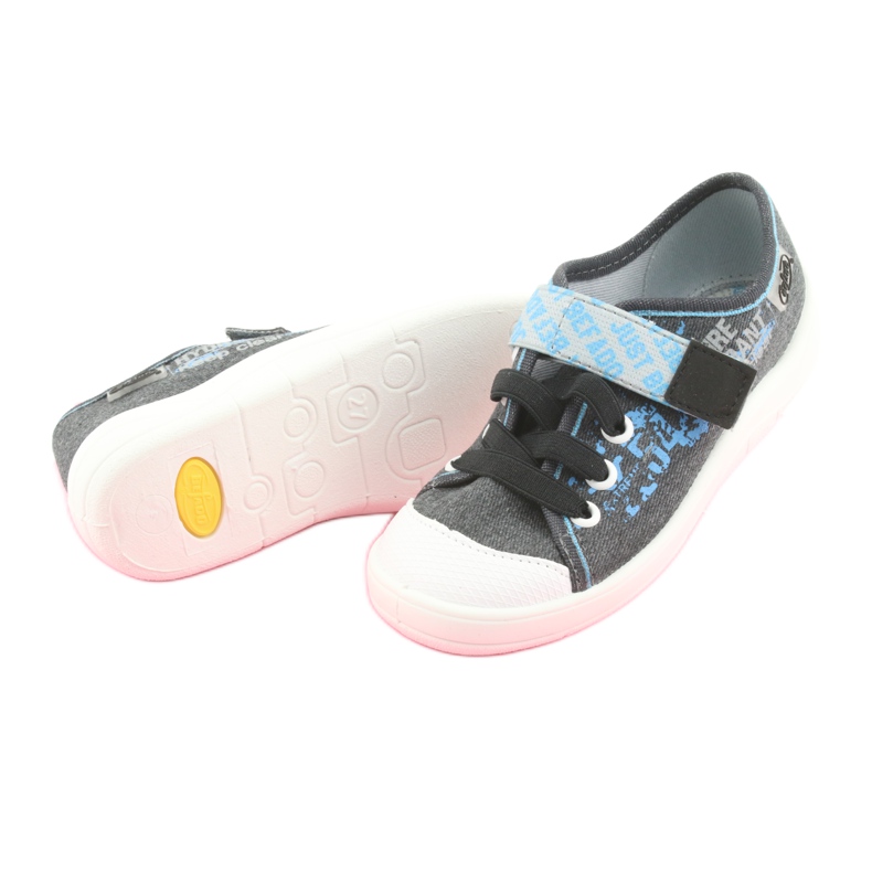Befado lasten kengät 251X100 sininen harmaa 4